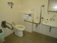 Wheelchair-accessible bathroom in Dazaifu Tenmangu