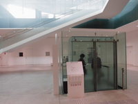 Elevator in 21stCentury Museum of Contemporary Art, Kanazawa