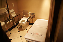 Wheelchair accessible restrooms